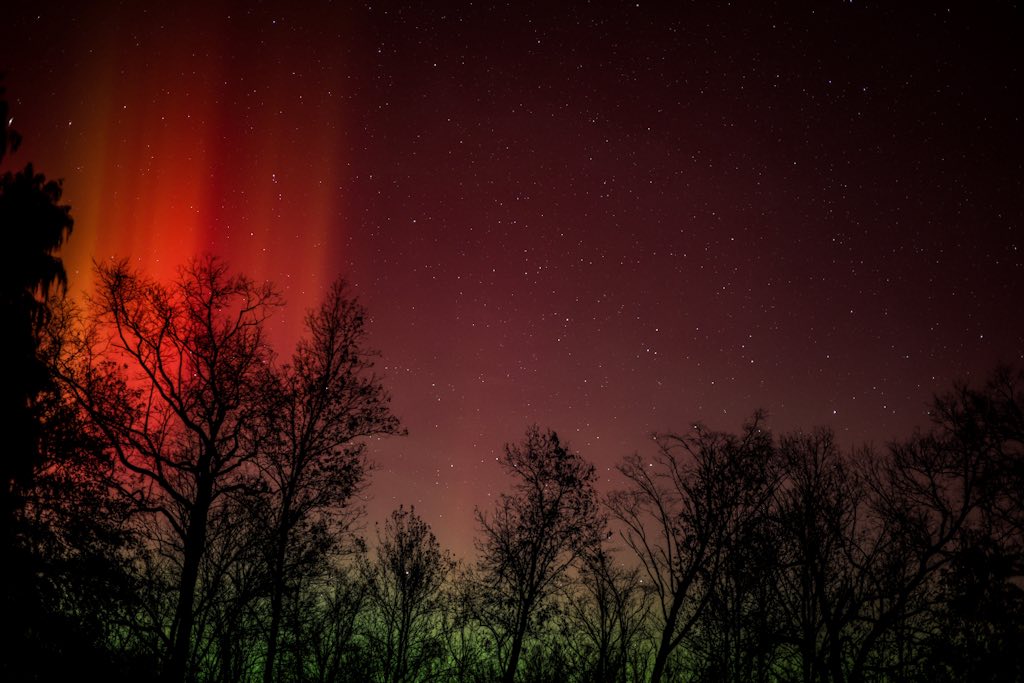 Northern Lights over Madison County – Daily Journal Online